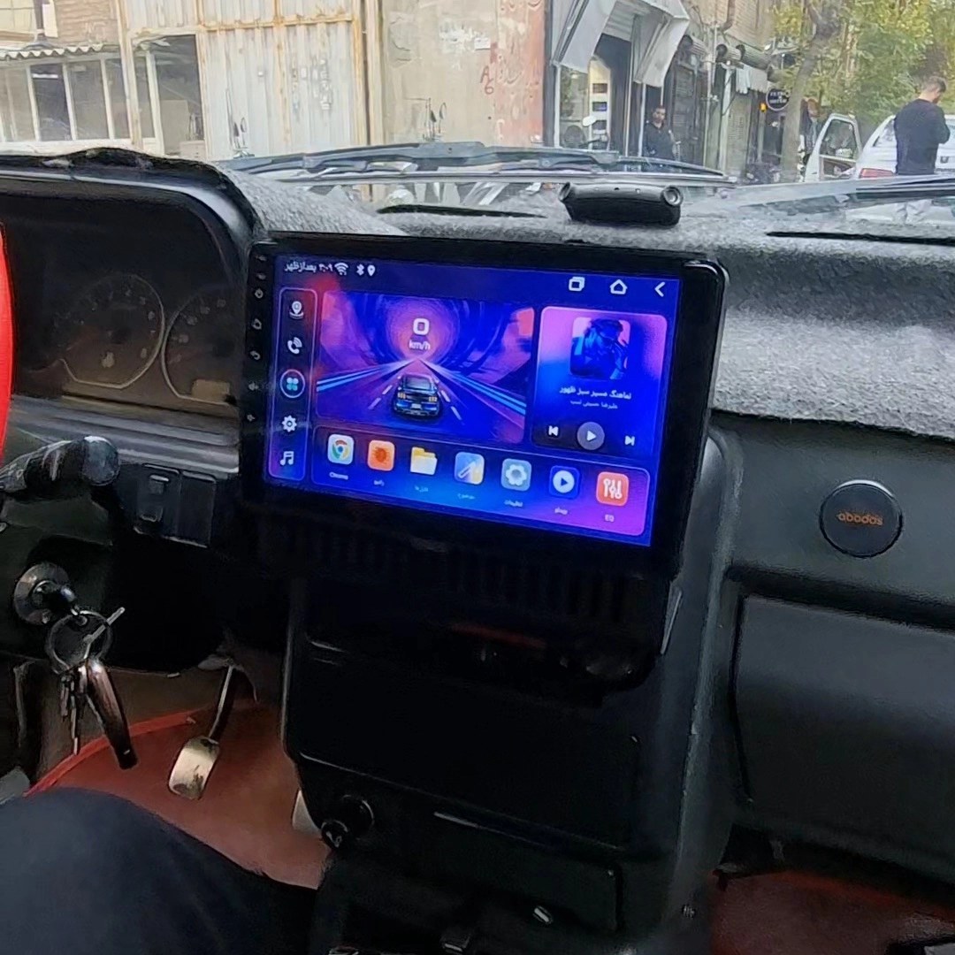 مانیتور11 اینچ اندروید پراید صبا قاب بالا مدل T3L برند mediatech