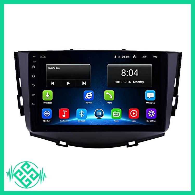 مانیتور خودرو لیفان X60 مدل T3L سایز ۹ اینچ لمسی با ورودی دوربین