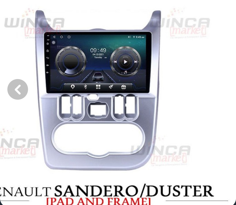 مانیتور 9 اینچ اندروید ساندرو | تندر پلاس برند FLY DYT مدل TS855 سیمکارت خور